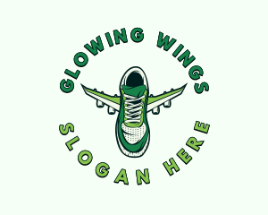 Flying Wing Sneakers logo design