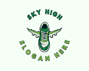 Fly - Flying Wing Sneakers logo design