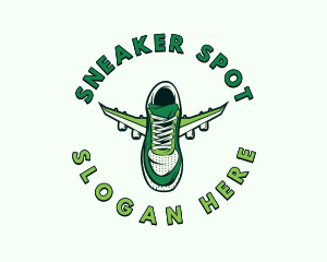 Flying Wing Sneakers logo design