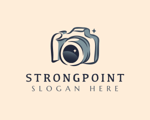 Video - Camera Photography Lens logo design