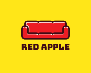 Red - Red Sofa Furniture logo design