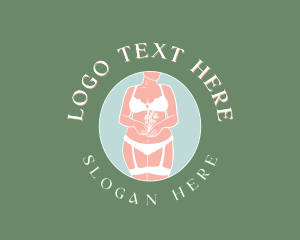 Plus Size Lingerie Boutique logo design