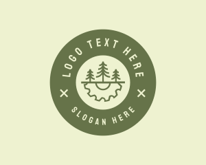 Tree - Tree Saw Carpentry logo design