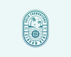 Island Beach Travel Logo