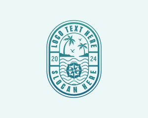 Travel Agency - Island Beach Travel logo design