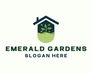 Plant Gardening Lawn logo design