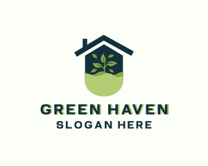 Turf - Plant Gardening Lawn logo design