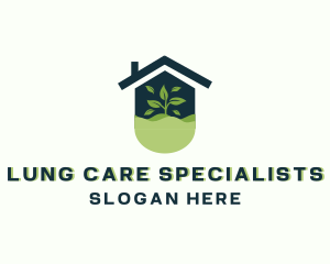 Plant Gardening Lawn logo design