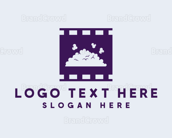 Popcorn Snack Film Logo