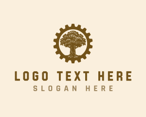 Cog - Cog Tree Manufacturing logo design