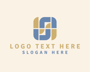 Company - Corporate Agency Letter LA logo design