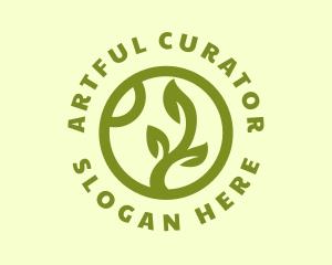 Eco Leaf Garden logo design