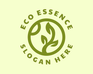 Eco Leaf Garden logo design