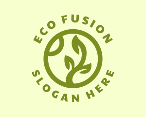 Eco Leaf Garden logo design