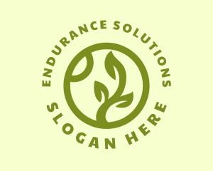 Eco Leaf Garden logo design