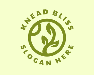 Eco Leaf Garden logo design