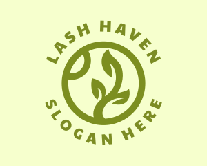 Eco Leaf Garden logo design