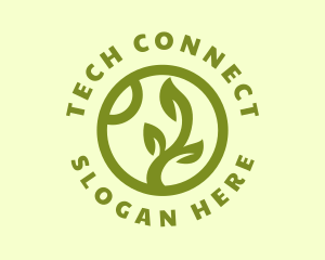 Environment - Eco Leaf Garden logo design