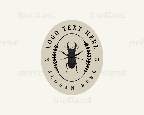 Bug Beetle Insect Logo