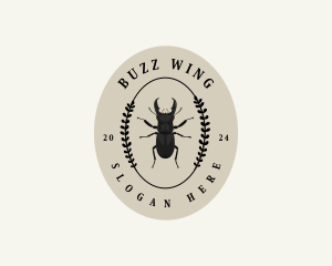 Bug Beetle Insect logo design