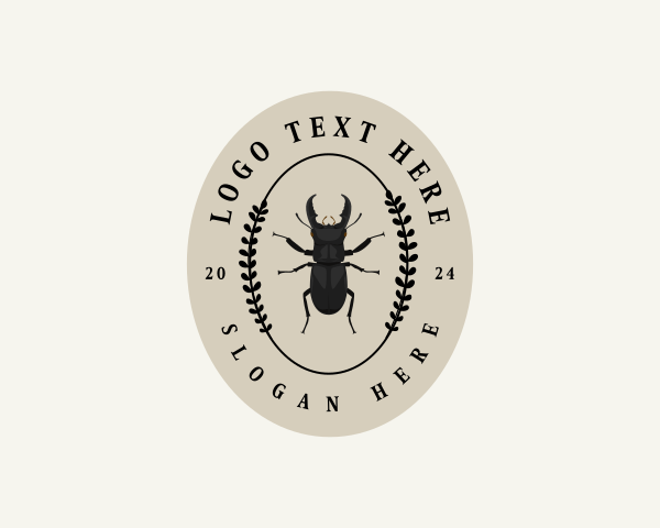 Beetle - Bug Beetle Insect logo design