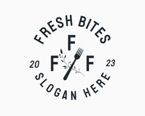 Food Chain - Leaf Organic Restaurant logo design