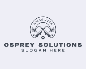 Industrial Welder Metalworks logo design