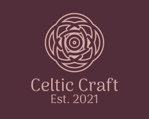 Gaelic - Floral Celtic Ornament logo design