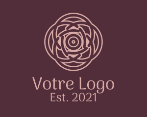 Outline - Floral Celtic Ornament logo design