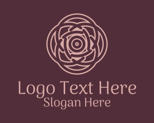 Floral Celtic Ornament  Logo