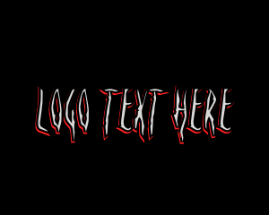 Horror - Horror Game Wordmark logo design