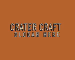 Rustic Craft Beer logo design