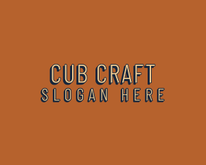 Rustic Craft Beer logo design