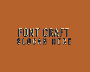 Rustic Craft Beer logo design