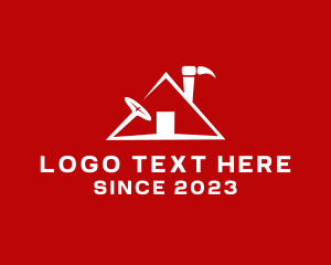 Roofer - Residential Home Repair logo design