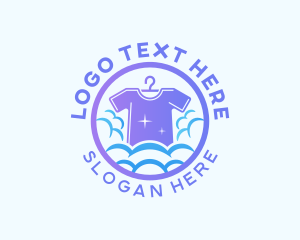 Bubbles - Shirt Laundry Wash logo design