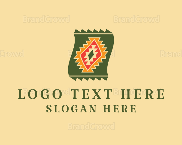 Carpet Textile Weaving Logo