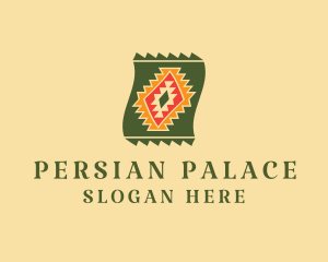 Persian - Carpet Textile Weaving logo design