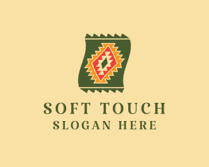 Towel - Carpet Textile Weaving logo design