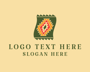 Towel - Carpet Textile Weaving logo design