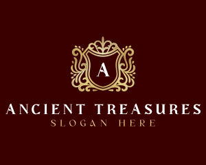 Decorative Luxury Shield logo design