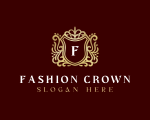 Decorative Luxury Shield logo design