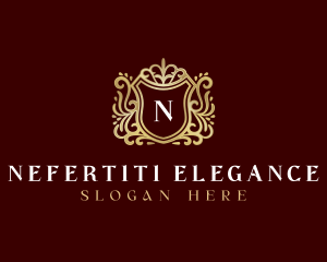 Decorative Luxury Shield logo design