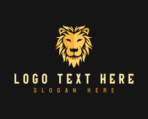 Jungle - Wild Lion Beast logo design