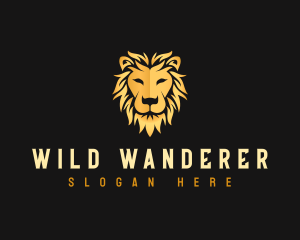 Wild Lion Beast logo design