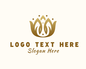 Bronze - Bronze Wellness Flower logo design