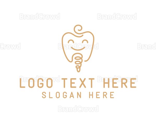 Dental Implant Orthodontist Logo