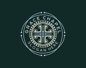 Chapel - Catholic Chapel Parish logo design