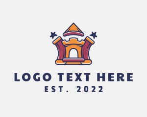 Playhouse - Fortress Bounce House logo design