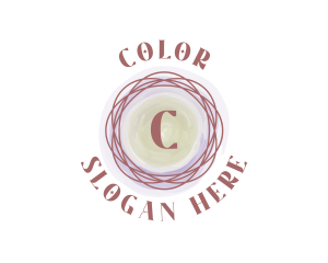 Watercolor Cosmetology Wellness Logo